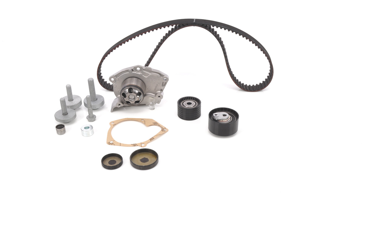 BOSCH 1 987 946 917 Water pump and timing belt kit Number of Teeth: 126 L: 1200 mm, Width: 27 mm