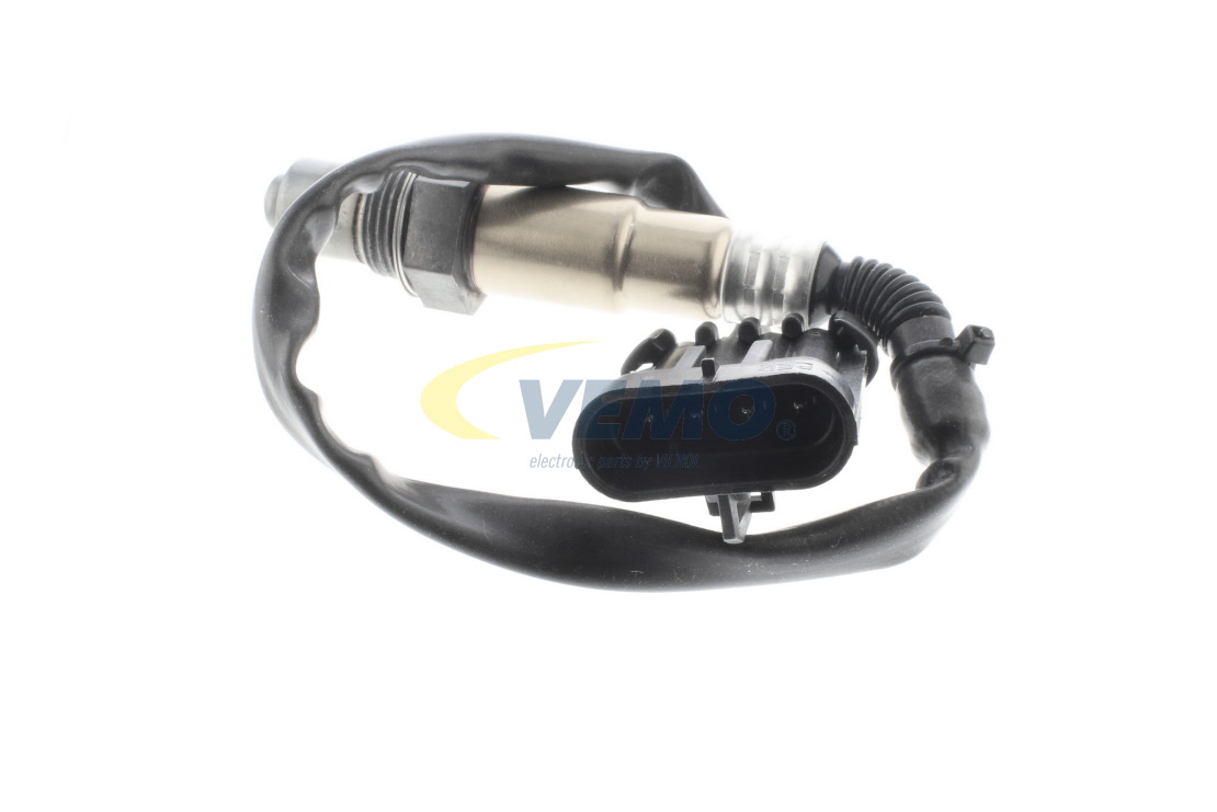VEMO V40-76-0019 Lambda sensor Original VEMO Quality, M18 x 1,5, Heated, Thread pre-greased, black, 4, oval