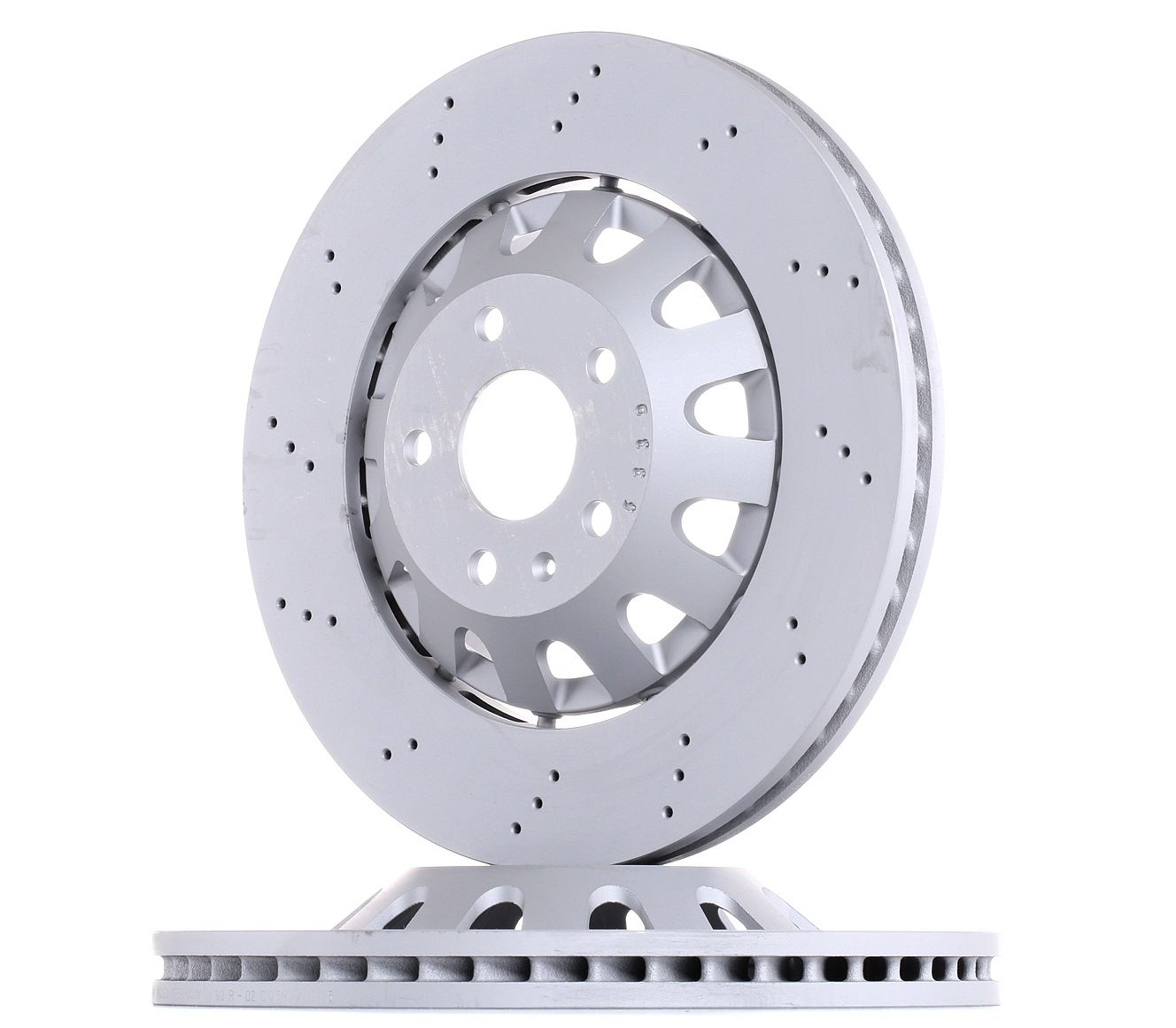 Image of ZIMMERMANN Brake disc AUDI 100.3368.70 8P0615301,8P0615301B,8P0615301C Brake rotor,Brake discs,Brake rotors