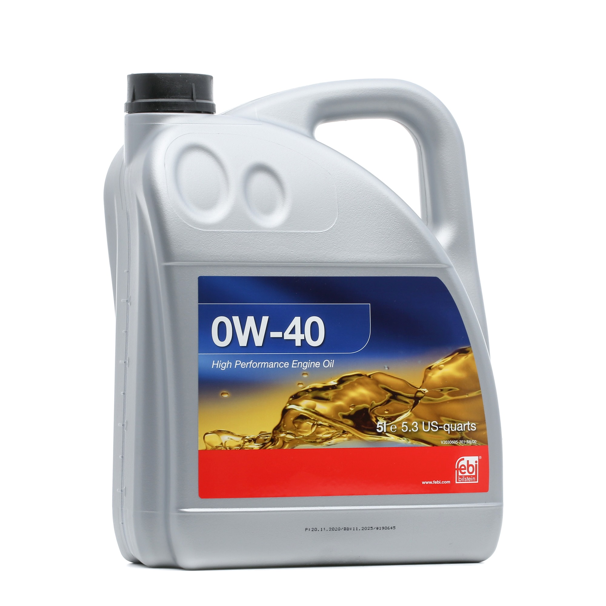 Buy Automobile oil FEBI BILSTEIN petrol 101142 0W-40, 5l, Synthetic Oil