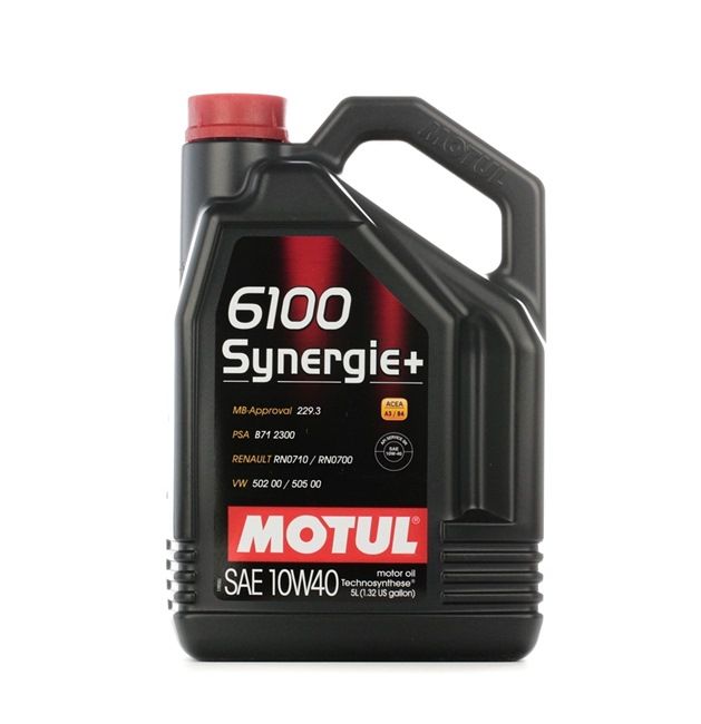 Qualitäts Öl von MOTUL 3374650019574 10W-40, 5l, Teilsynthetiköl