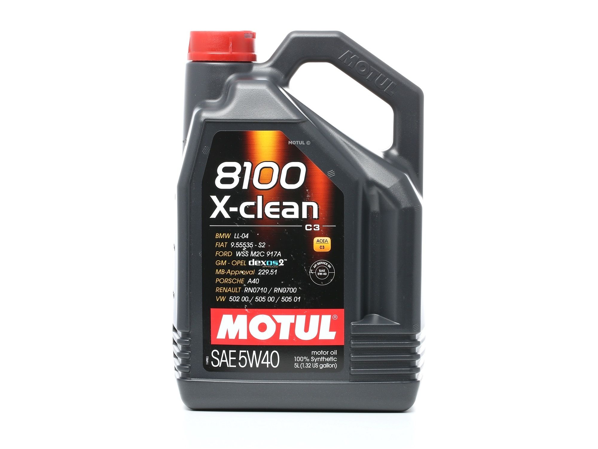 Buy Motor oil MOTUL petrol 102051 8100, X-clean 5W-40, 5l