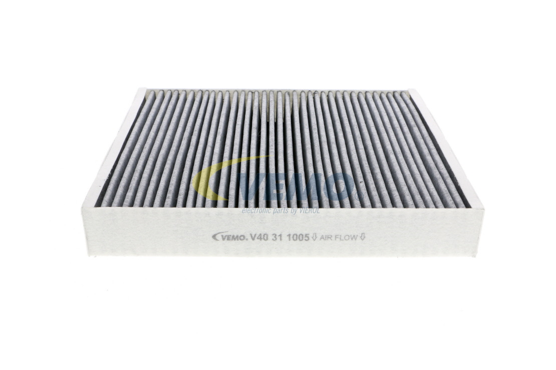 VEMO Activated Carbon Filter, 240 mm x 204 mm x 35 mm, Activated Carbon, Q+, original equipment manufacturer quality MADE IN GERMANY Width: 204mm, Height: 35mm, Length: 240mm Cabin filter V40-31-1005 buy