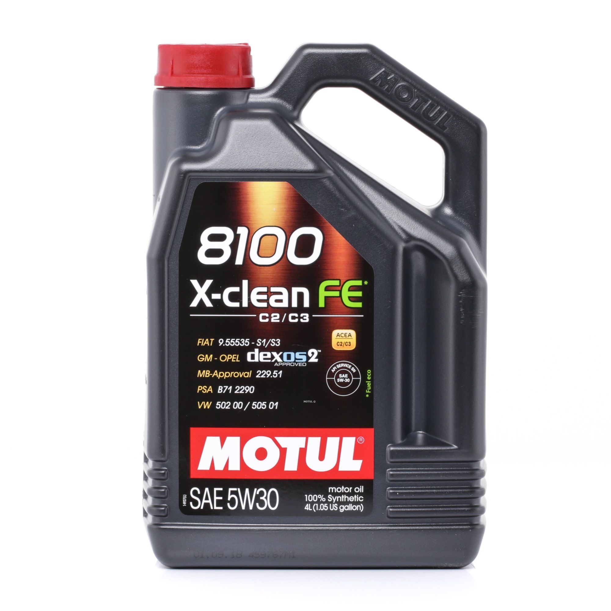 TOYOTA MOTUL X-CLEAN FE 5W-30, 4l, Synthetiköl Motoröl 104776 günstig