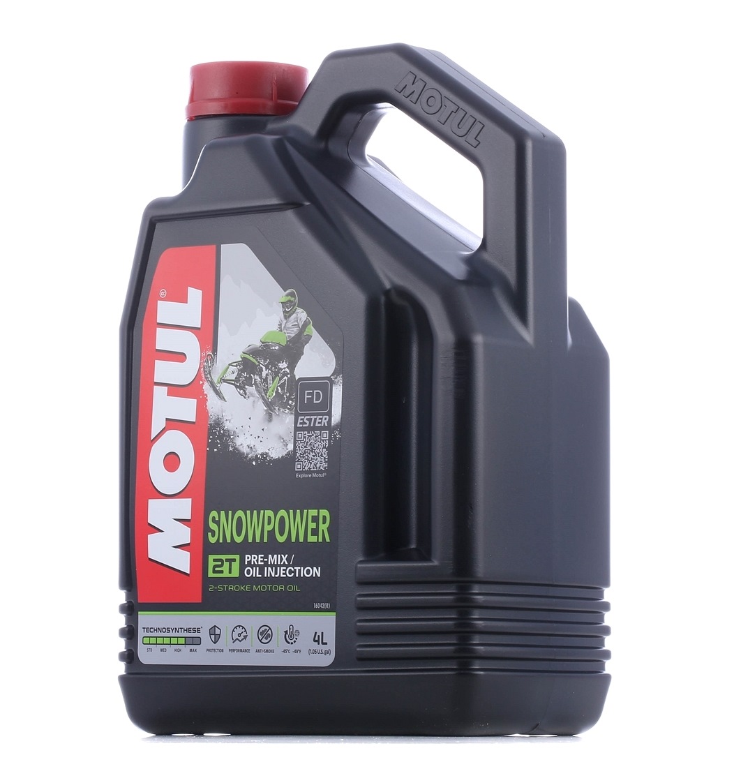 MOTUL SNOWPOWER, 2T 4l, Part Synthetic Oil Motor oil 105888 buy