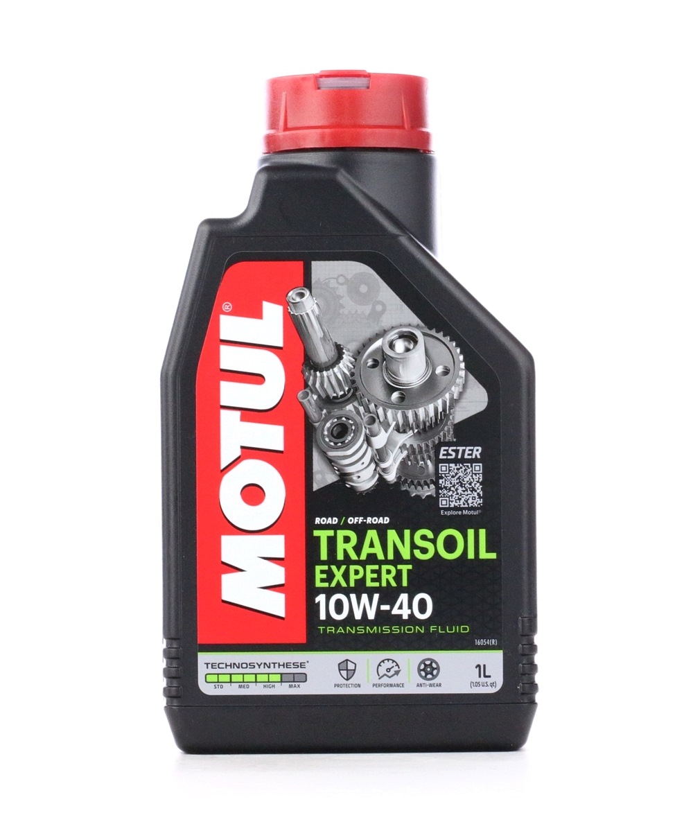 MOTUL TRANSOIL EXPERT Getriebeöl 10W-40, Teilsynthetiköl, Inhalt: 1l 105895 KREIDLER