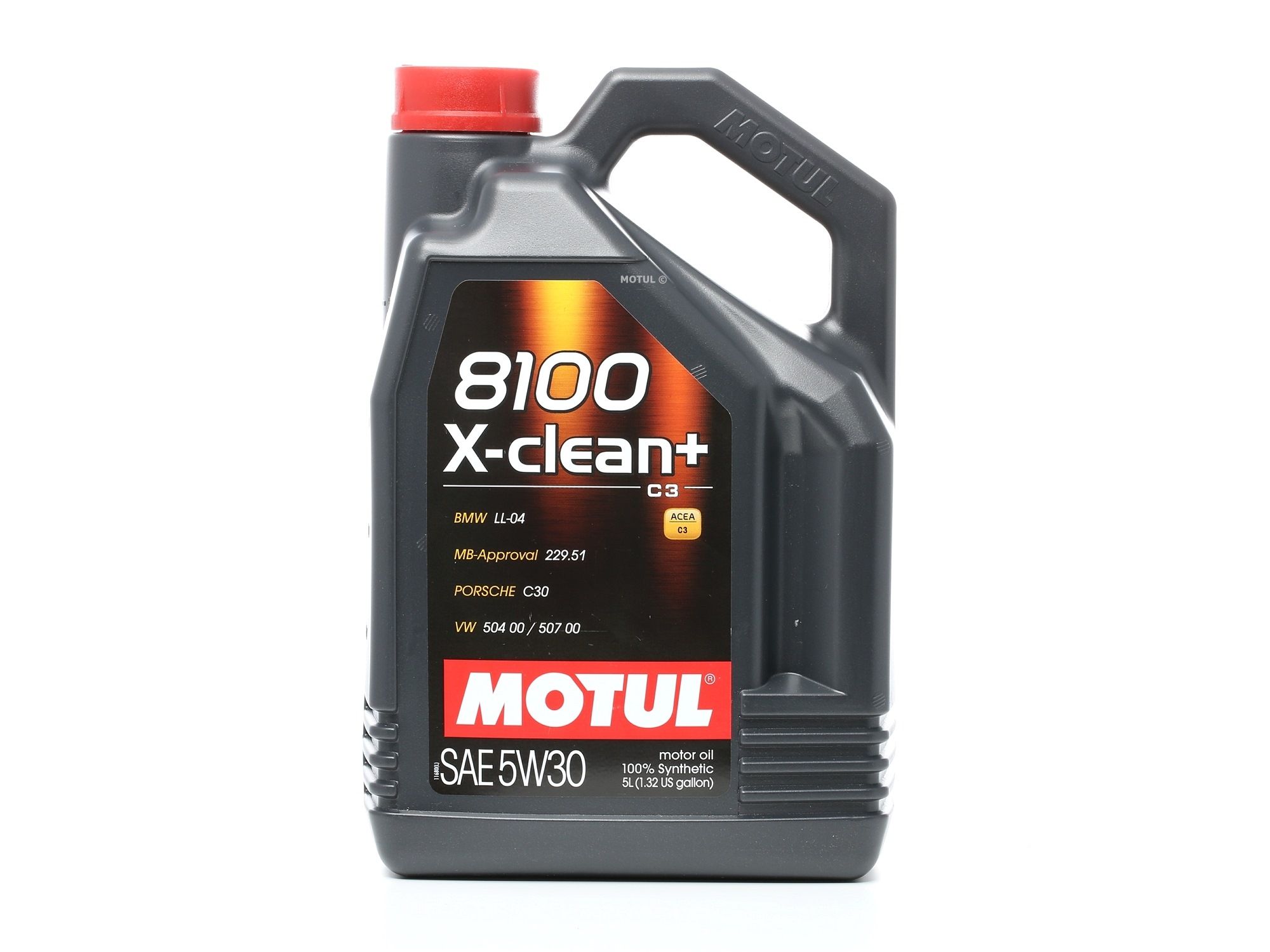 MOTUL 8100, X-CLEAN+ 5W-30, 5L Olie 106377 koop goedkoop