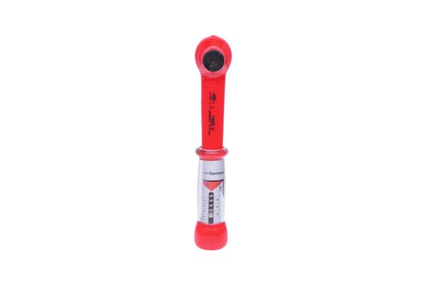 KS TOOLS Newtonmeter-Schlüssel 117.1400 6,3 (1/4") mm (Zoll) 2-10 Nm, mit analoger Anzeige, Vierkant, DIN 3120, ISO 1174, DIN EN ISO 6789, -1:2017, IEC 60900 L: 200 mm
