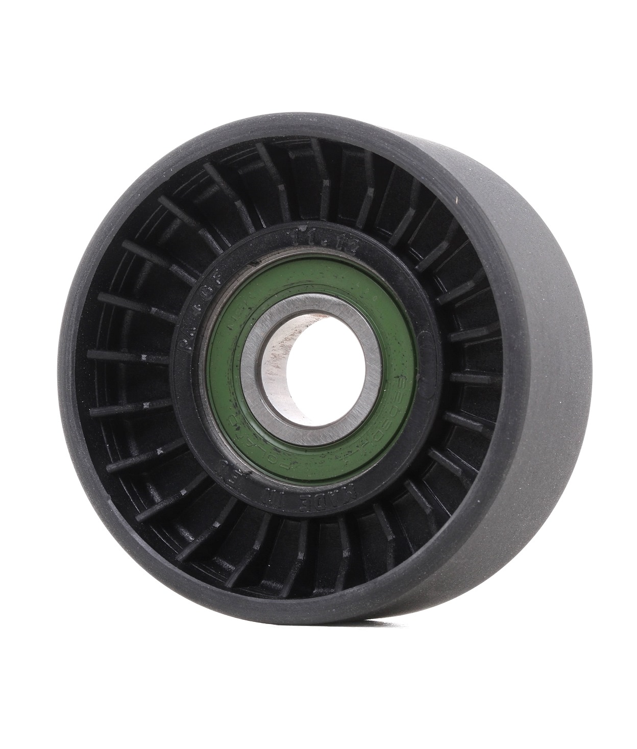 FEBEST Rullo Tenditore Cinghia Poly-V 0387-RE - Compatibile Con Honda Civic Type R, CR-V, Accord - Diametro 76mm