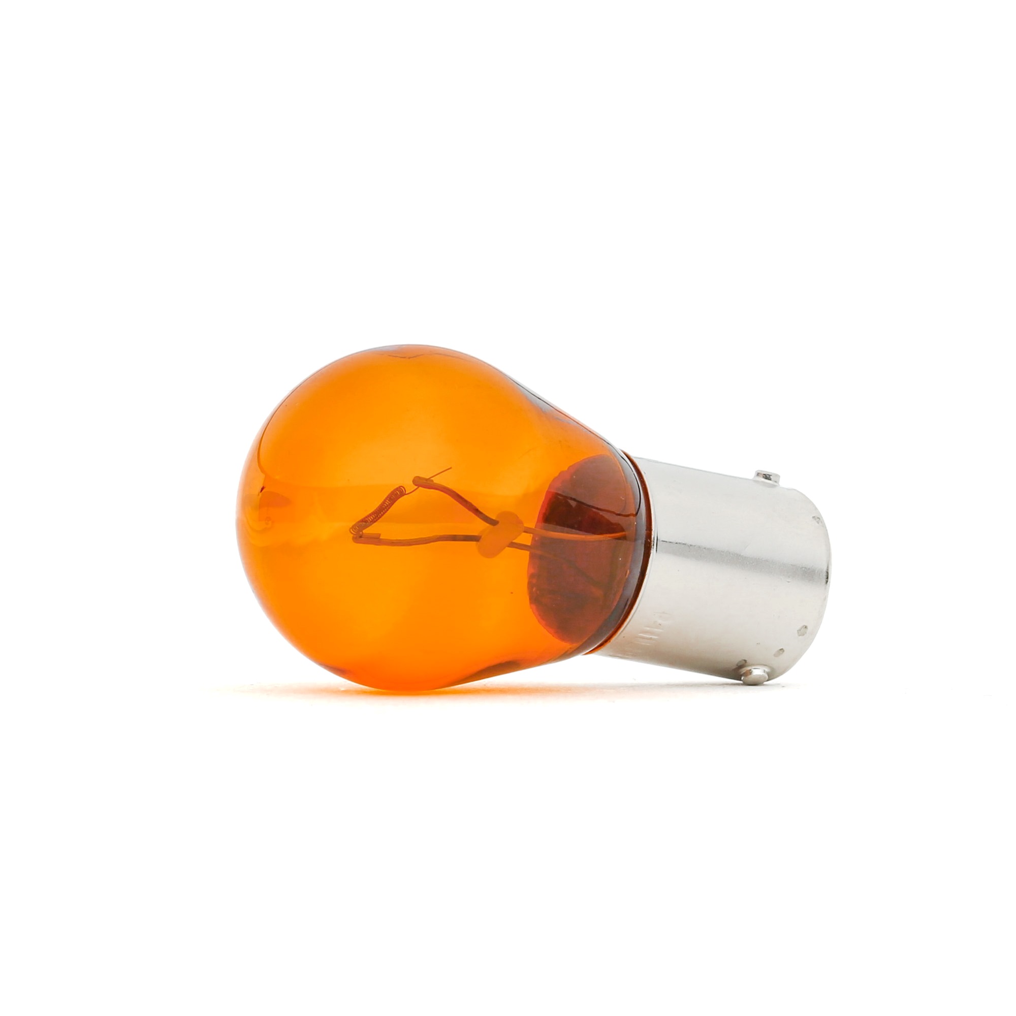 Ampoules Clignotants Chrome Ambre 12V - Lot De 2 Pour Feux Avant/arrière BAU15S PY21W