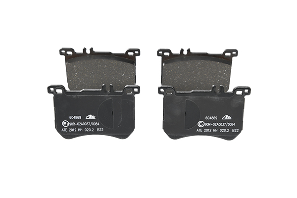 ATE 13.0460-4869.2 Brake pad set prepared for wear indicator, excl. wear warning contact