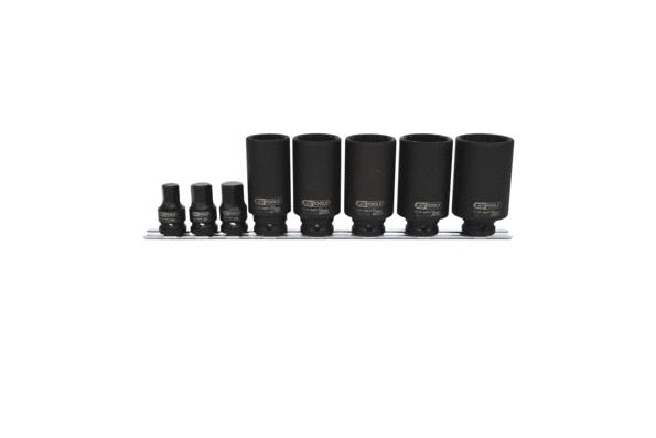 KS TOOLS Steckschlüssel-Set 150.1750 Zwölfkant, Werkzeugstahl, Antrieb: 1/2Zoll, Vierkant