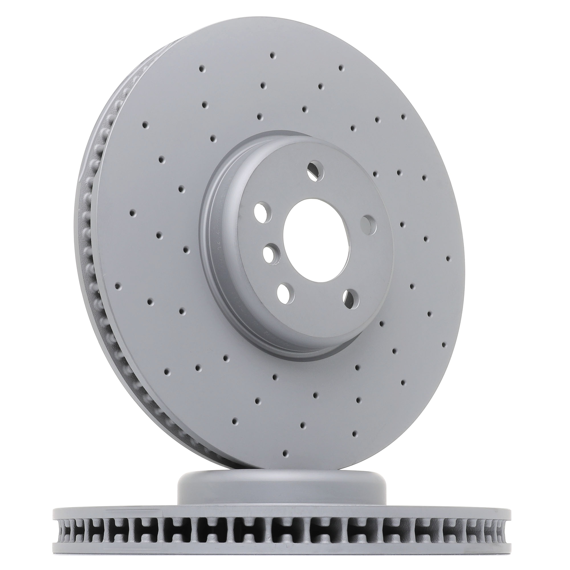 ZIMMERMANN 150.2955.52 Brake disc SPORT BRAKE DISC Z Front Axle Right, Perforated, Coated, High-carbon