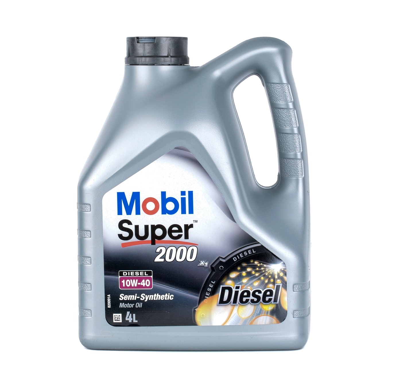 10W-40, 4l, Part Synthetic Oil from MOBIL - 150869
