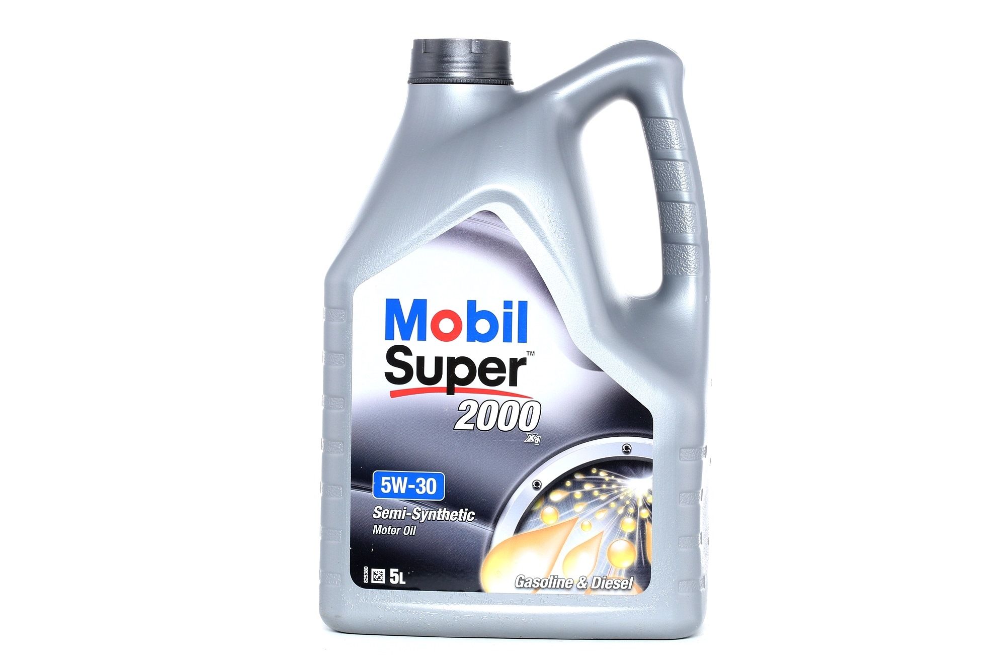 5W-30, 5l, Part Synthetic Oil from MOBIL - 153536