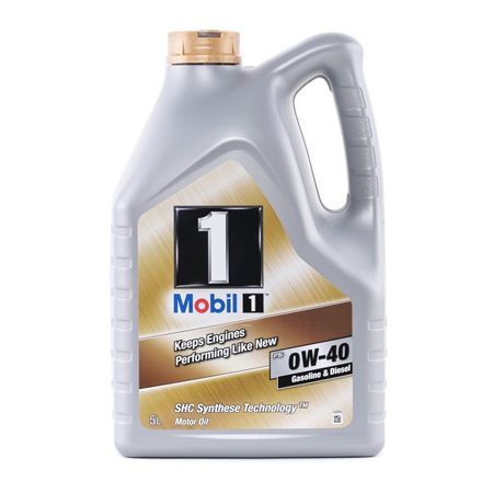 Original MOBIL KFZ Motoröl 5425037865043 0W-40, 5l, Synthetiköl