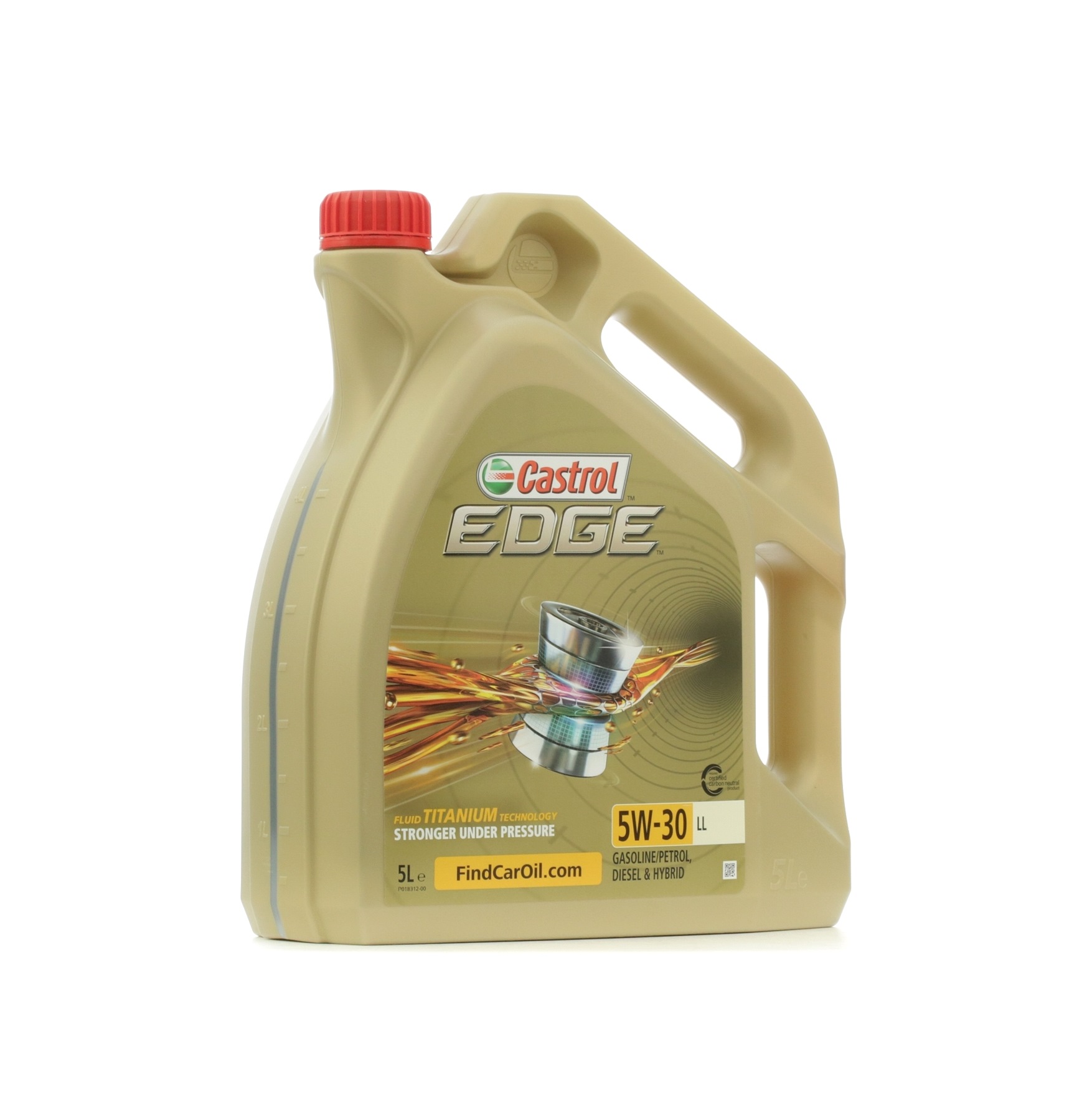 CASTROL EDGE, LL 5W-30, 5l, Synteettinen öljy Moottoriöljy 15669B