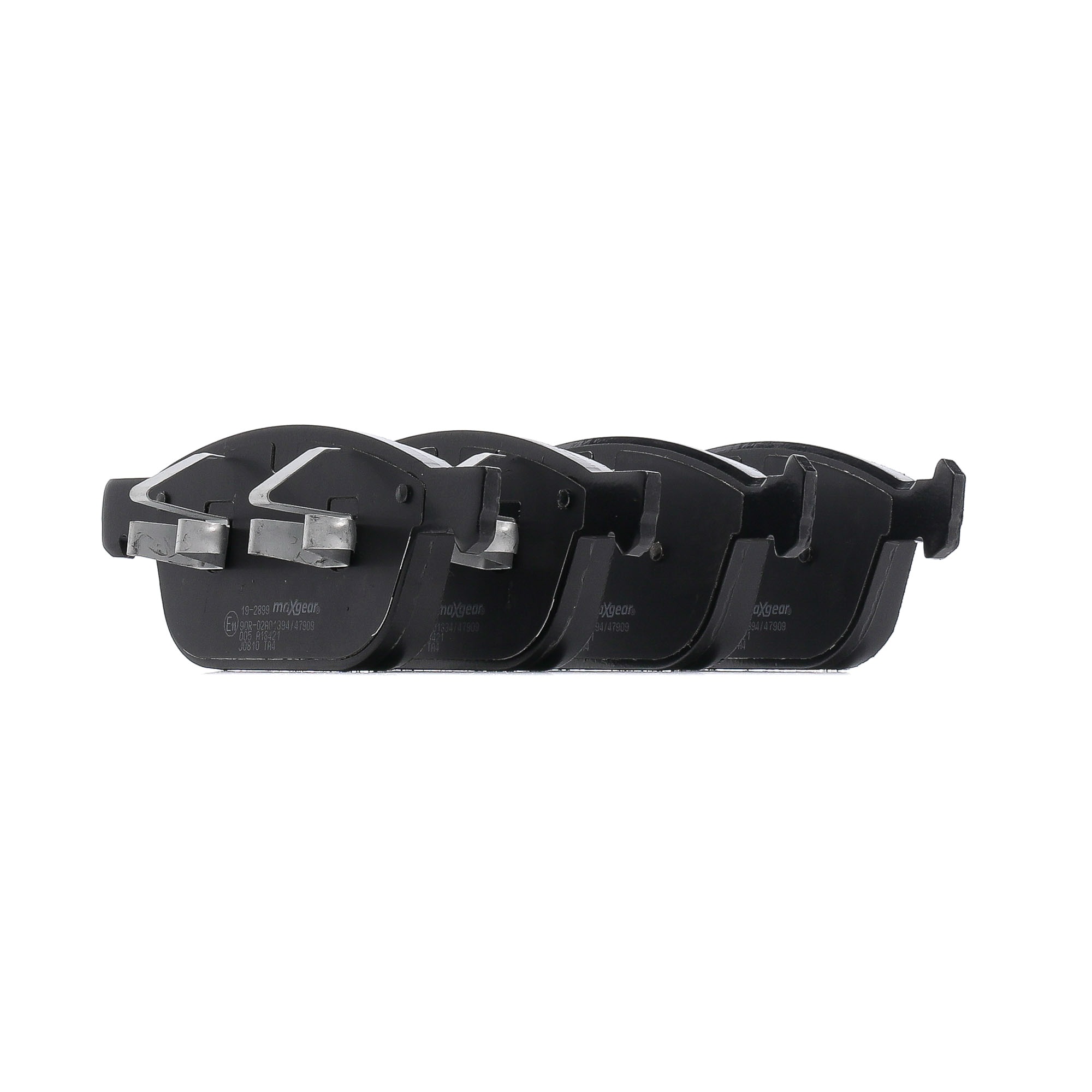 MAXGEAR Assale anteriore, non predisposto per visualizzazione avviso usura Alt.: 76,2mm, Larghezza 2: 194mm, Largh.: 193mm, Spessore 2: 19,7mm Pastiglie dei freni 19-2899 acquisto online