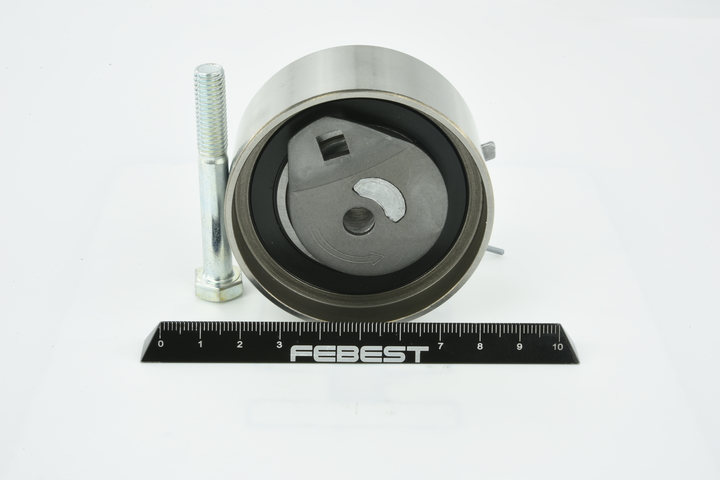 FEBEST 2087-CAR CHRYSLER Tensioner pulley, timing belt in original quality