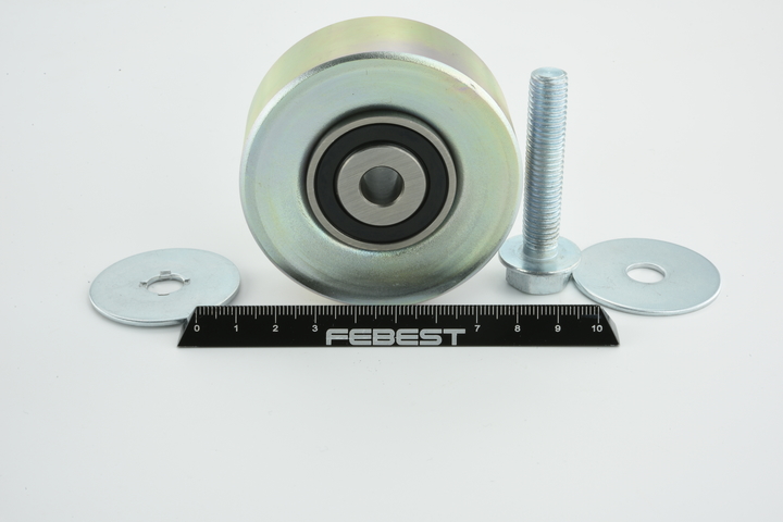 Original 2087-LIB FEBEST Belt tensioner pulley PEUGEOT