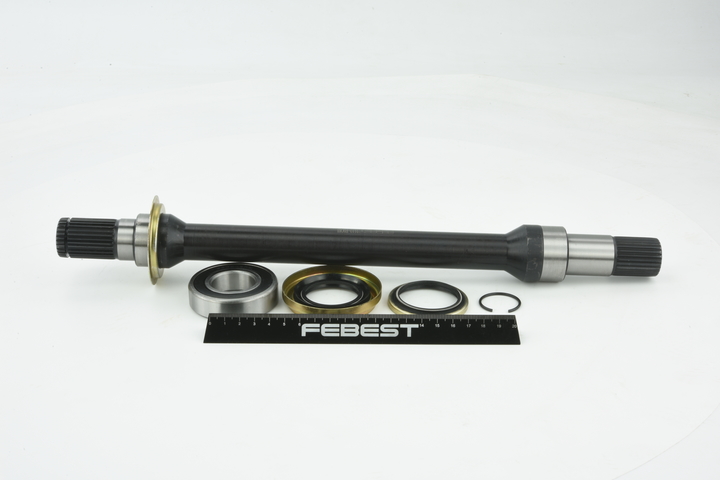 FEBEST Etuakseli, oikea, 425mm Pituus: 425mm, Ulkohammastus, pyöränpuoli: 28 Vetoakseli 2112-FOCAU