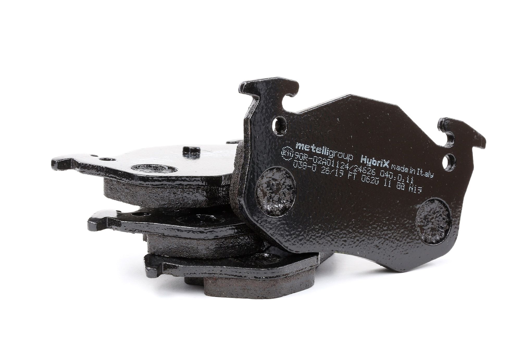 20973 METELLI excl. wear warning contact, not prepared for wear indicator Thickness 1: 11,0mm Brake pads 22-0038-0 buy