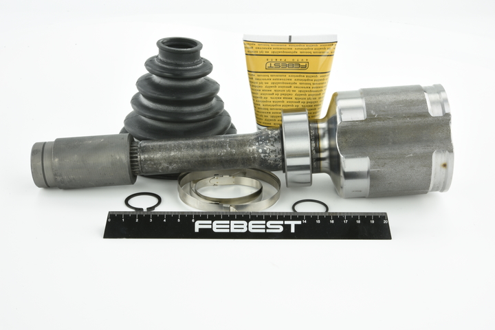 FEBEST 2411-DUSTRH Kit giunti semiasse sul lato del cambio, Assale anteriore Dx