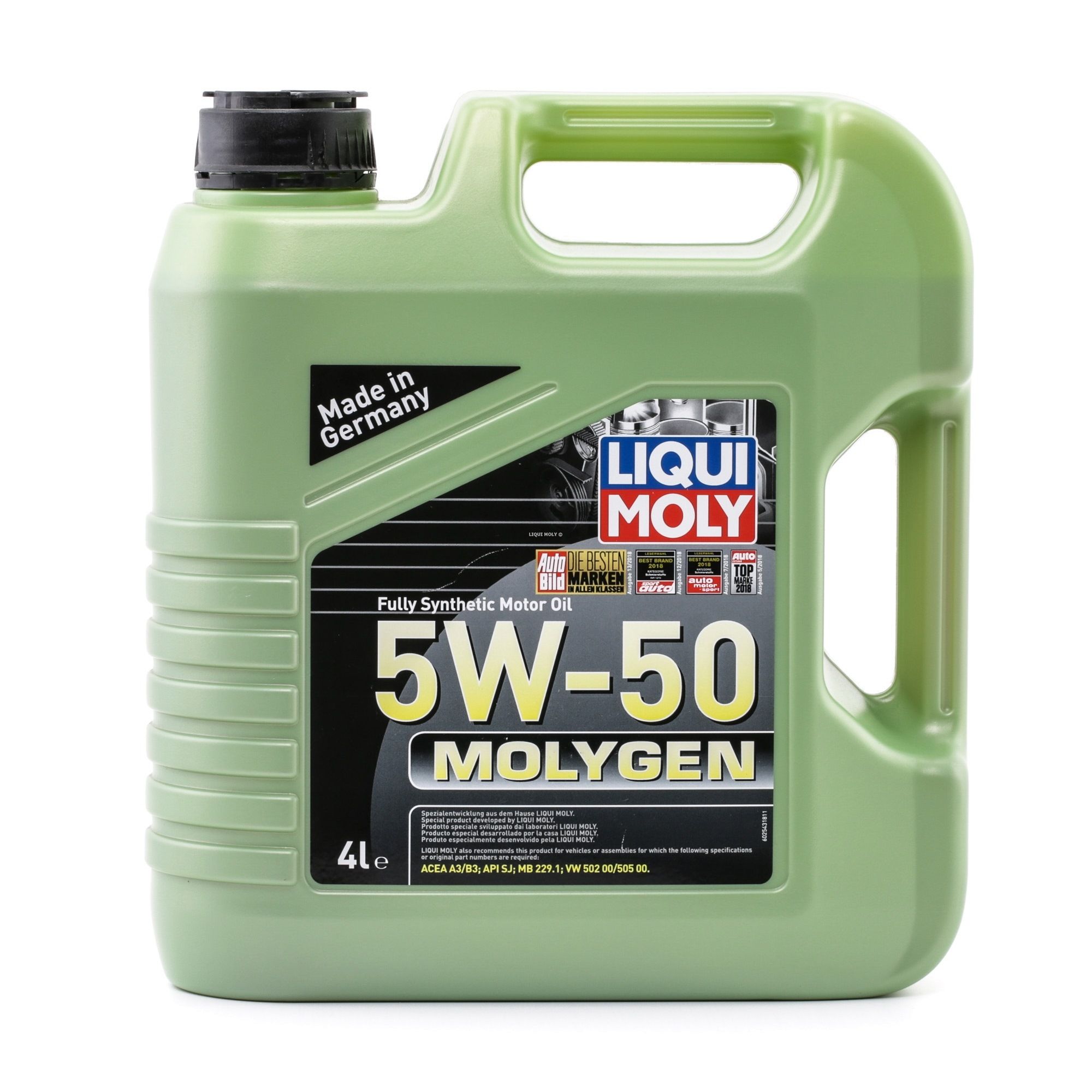 Molygen5W50 LIQUI MOLY Molygen 5W-50, 4l, Synthetiköl Motoröl 2543 günstig