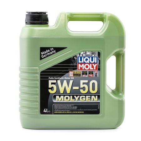API SJ 5W-50, 4l, Synthetiköl - 4100420025433 von LIQUI MOLY