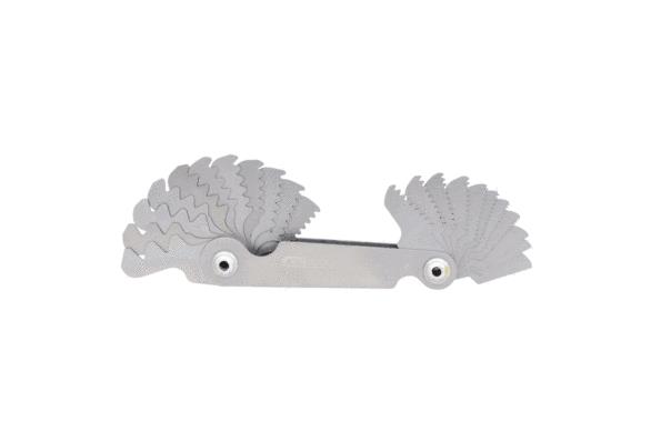 KS TOOLS 301.0090 Number of leaves: 22mm, Thread Type: with inch thread, Spring Steel Thread Gauge 301.0090 cheap