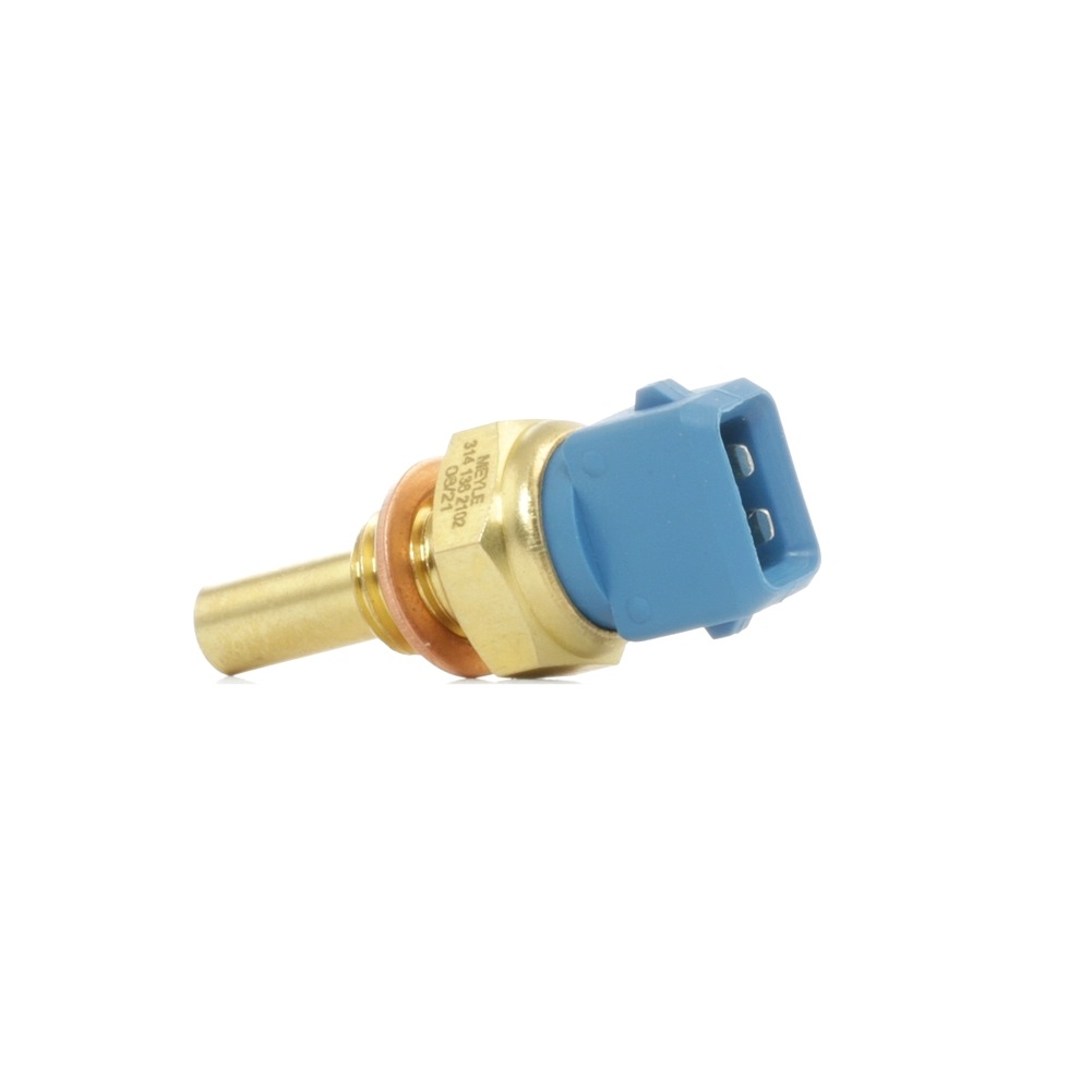 MEYLE Sensore Temperatura Refrigerante 1009060008, Sensore NTC M10x1, 2 Poli, Nero, Per Audi 80/100/A6/Cabriolet
