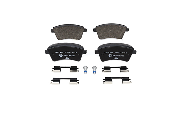 602741 ATE not prepared for wear indicator, excl. wear warning contact, with brake caliper screws, with accessories Height: 62,3mm, Width: 130,0mm, Thickness: 18,5mm Brake pads 13.0460-2741.2 buy