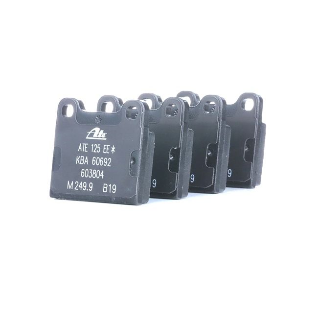 ATE 603804 Kit Freno - Pastiglie Con Accessori, Sistema Frenante ATE, Altezza 56.5mm, Larghezza 61.8mm, Spessore 15.0mm