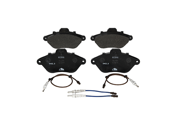 603916 ATE 13.0460-3916.2 Brake pad set 95 666 972