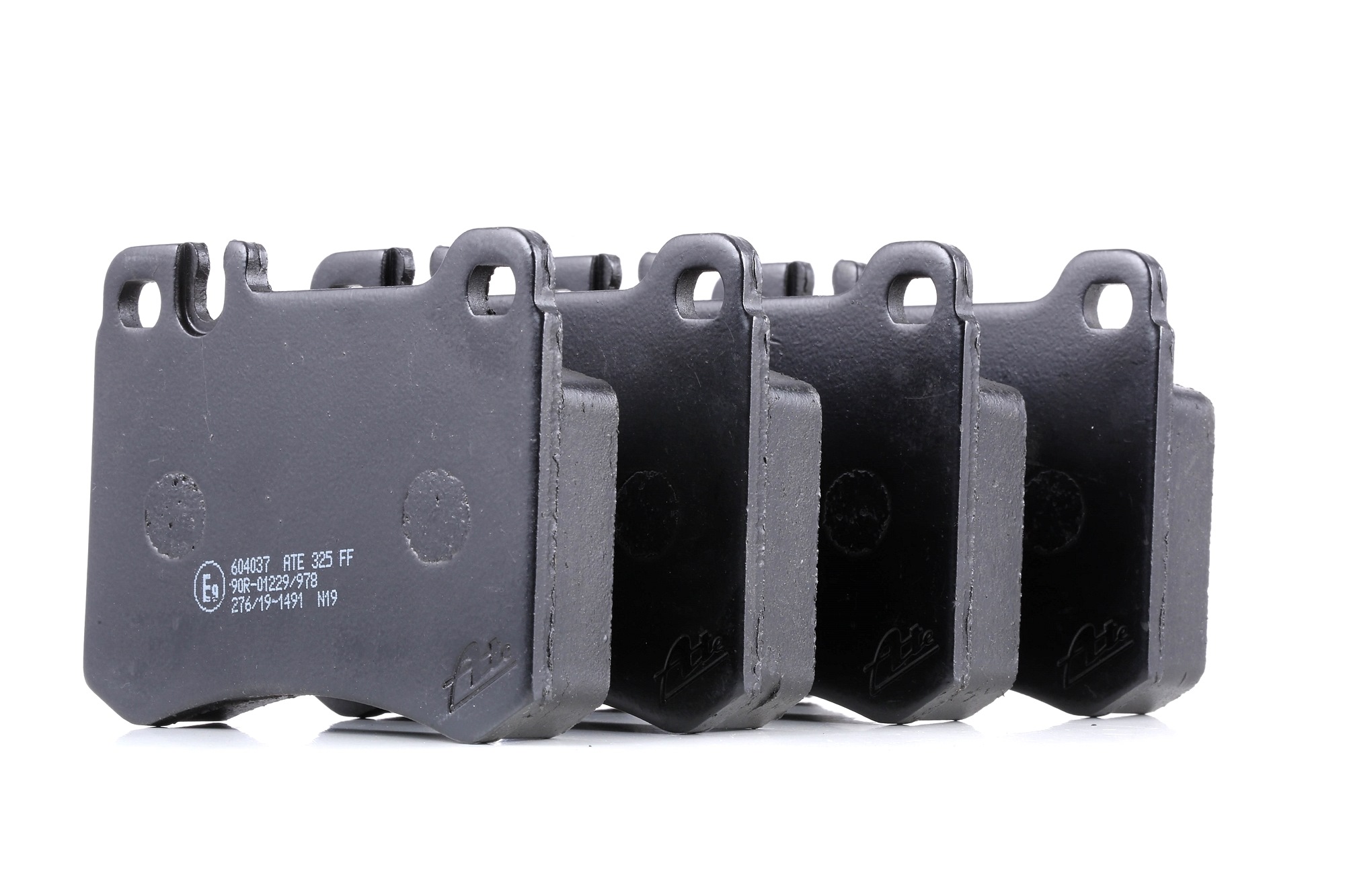 ATE 13.0460-4037.2 Brake pad set prepared for wear indicator, excl. wear warning contact