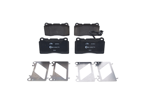 FEBI BILSTEIN Kit Pastiglie Freno Anteriori Con Contatto Segnalazione Usura 16845 - Per Renault Master III, Opel Movano B, Nissan NV400, Interstar.