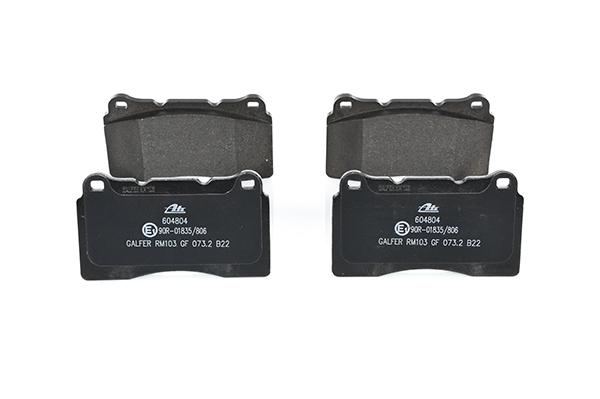 604804 ATE not prepared for wear indicator, excl. wear warning contact Height: 77,2mm, Width: 131,8mm, Thickness: 15,6mm Brake pads 13.0460-4804.2 buy