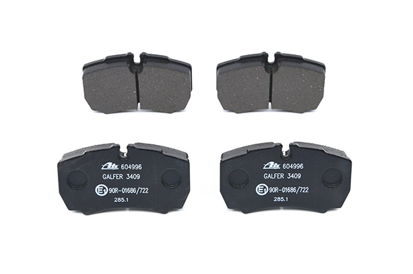 ATE 13.0460-4996.2 Brake pad set prepared for wear indicator, excl. wear warning contact