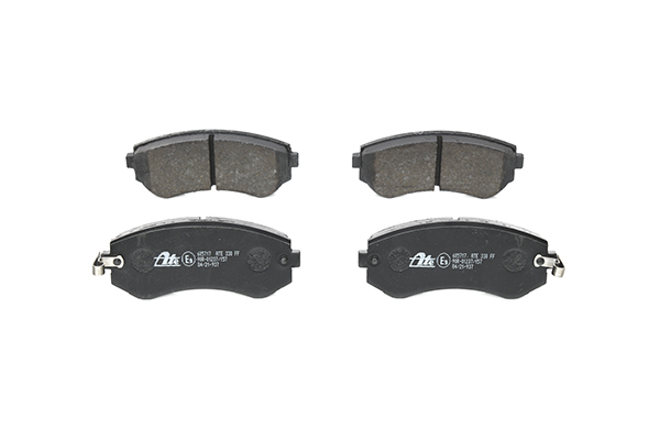 605717 ATE with acoustic wear warning Height: 50,5mm, Width: 121,0mm, Thickness: 16,0mm Brake pads 13.0460-5717.2 buy