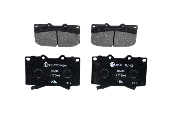 ATE 13.0460-5746.2 Brake pad set with acoustic wear warning