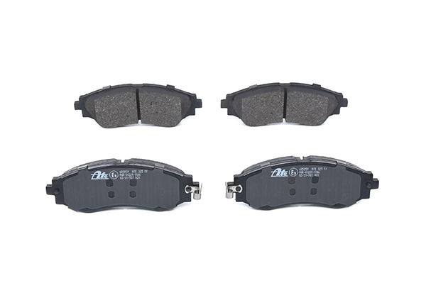 605859 ATE with acoustic wear warning, with anti-squeak plate Height: 51,2mm, Width: 143,0mm, Thickness: 16,9mm Brake pads 13.0460-5859.2 buy