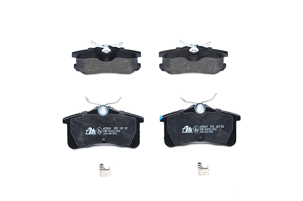 ATE 13.0460-5869.2 Brake pad set with acoustic wear warning