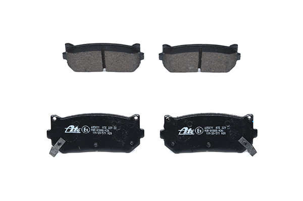 ATE 13.0460-5871.2 Brake pad set with acoustic wear warning