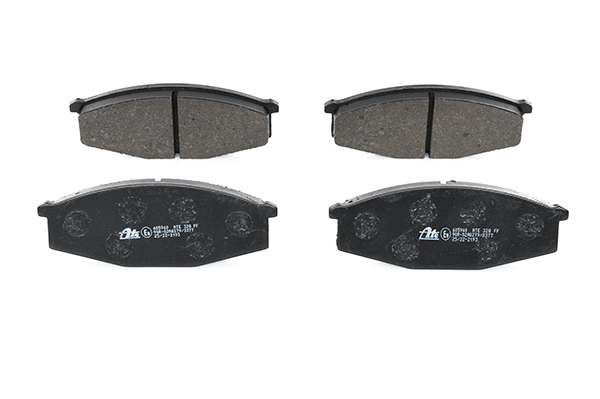 ATE 13.0460-5960.2 Brake pad set not prepared for wear indicator, excl. wear warning contact