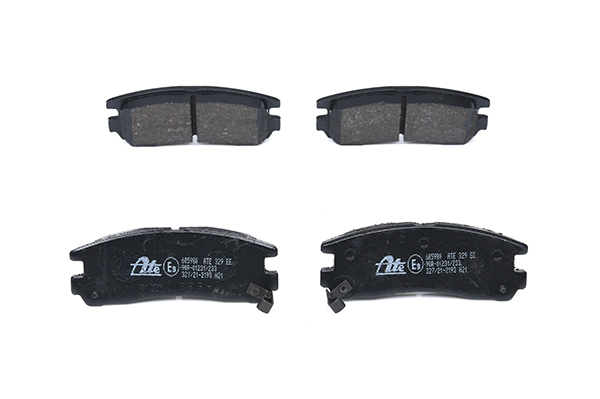 ATE 13.0460-5980.2 Brake pad set with acoustic wear warning