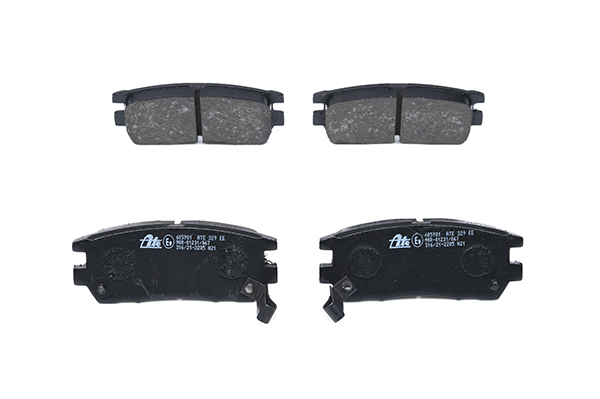 ATE 13.0460-5981.2 Brake pad set with acoustic wear warning