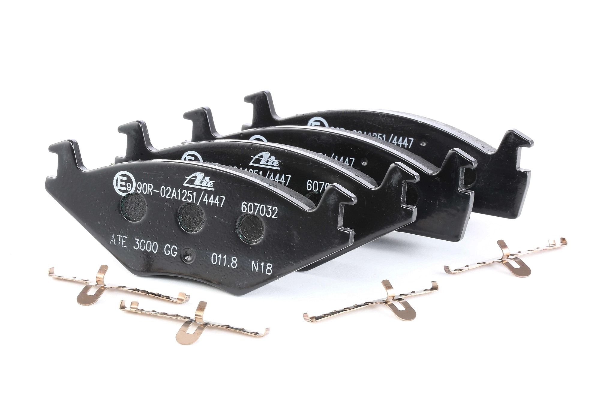 20887 ATE not prepared for wear indicator, excl. wear warning contact, with accessories Height 1: 48,9mm, Height 2: 51,5mm, Width: 137,8mm, Thickness: 19,7mm Brake pads 13.0460-7032.2 buy