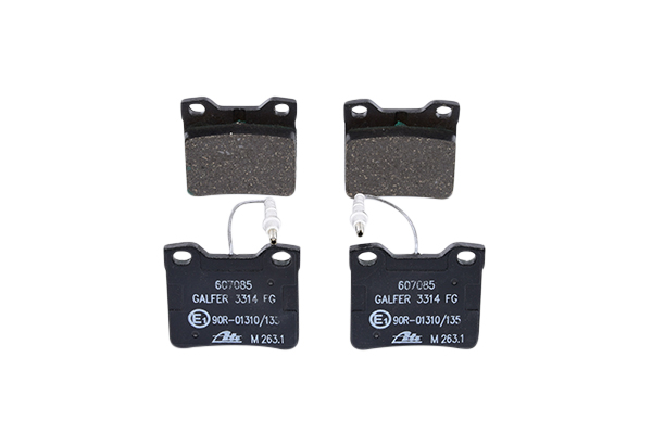 Mercedes VITO Set of brake pads 956181 ATE 13.0460-7085.2 online buy