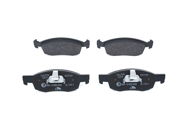 607141 ATE not prepared for wear indicator, excl. wear warning contact Height 1: 151,3mm, Height 2: 150,1mm, Height: 52,5mm, Thickness: 18,1mm Brake pads 13.0460-7141.2 buy