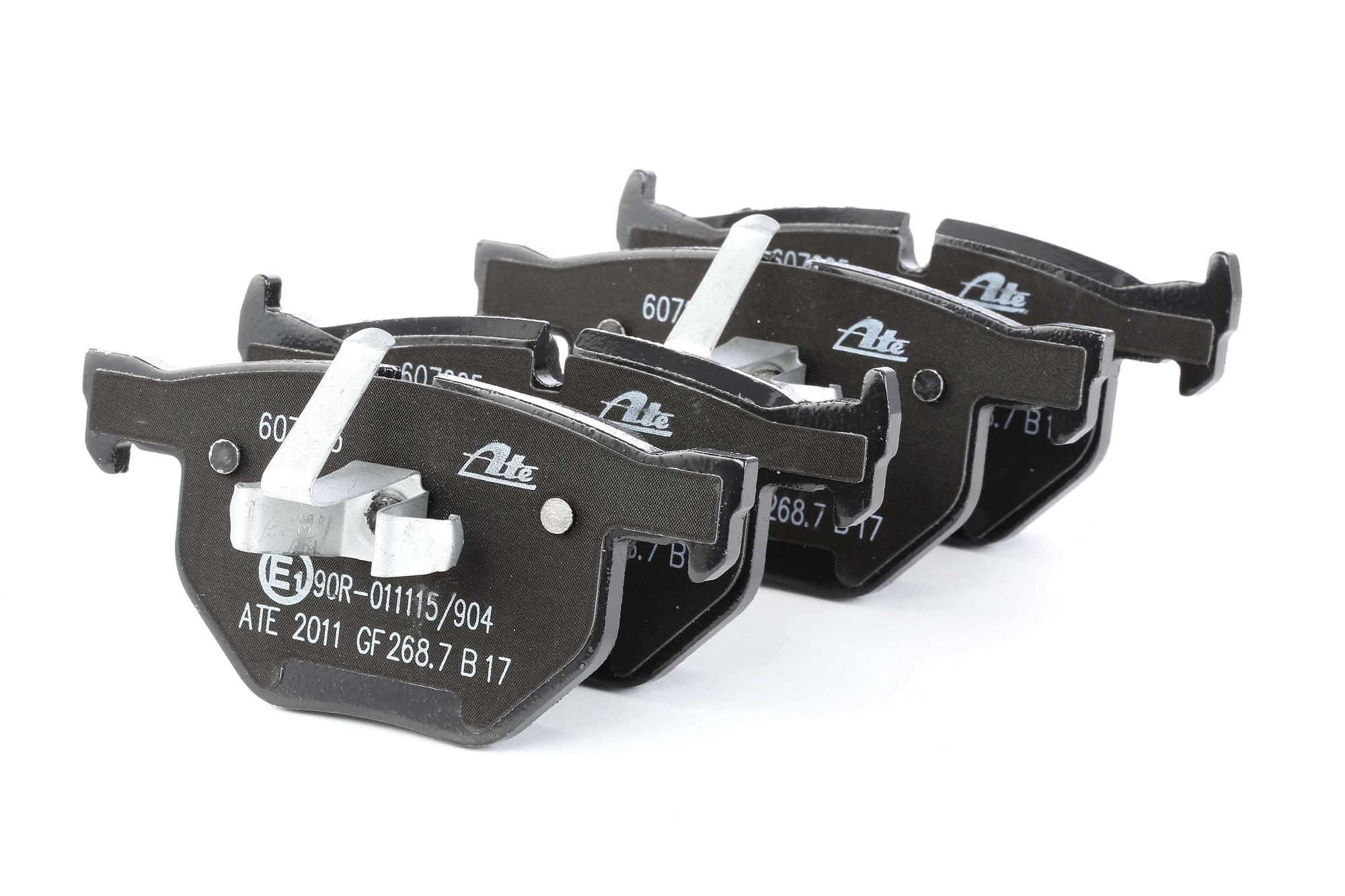 ATE 13.0460-7225.2 Brake pad set prepared for wear indicator, excl. wear warning contact